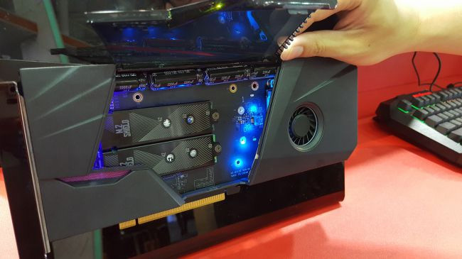 MSI’s new PCIE card can RAID 0 M.2 SSDs