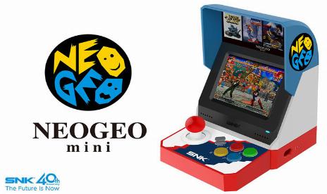 SNK’s Neo geo Mini will bring the arcade to your living room