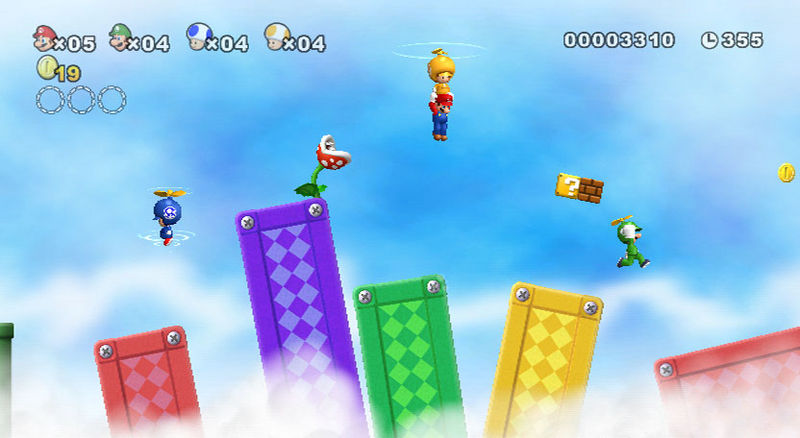 New Super Mario Gets Coop Multiplayer
