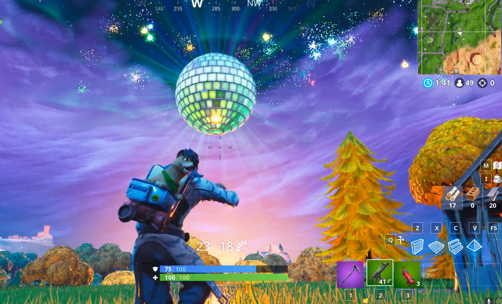 Fortnite New Year event triggers early for gamers