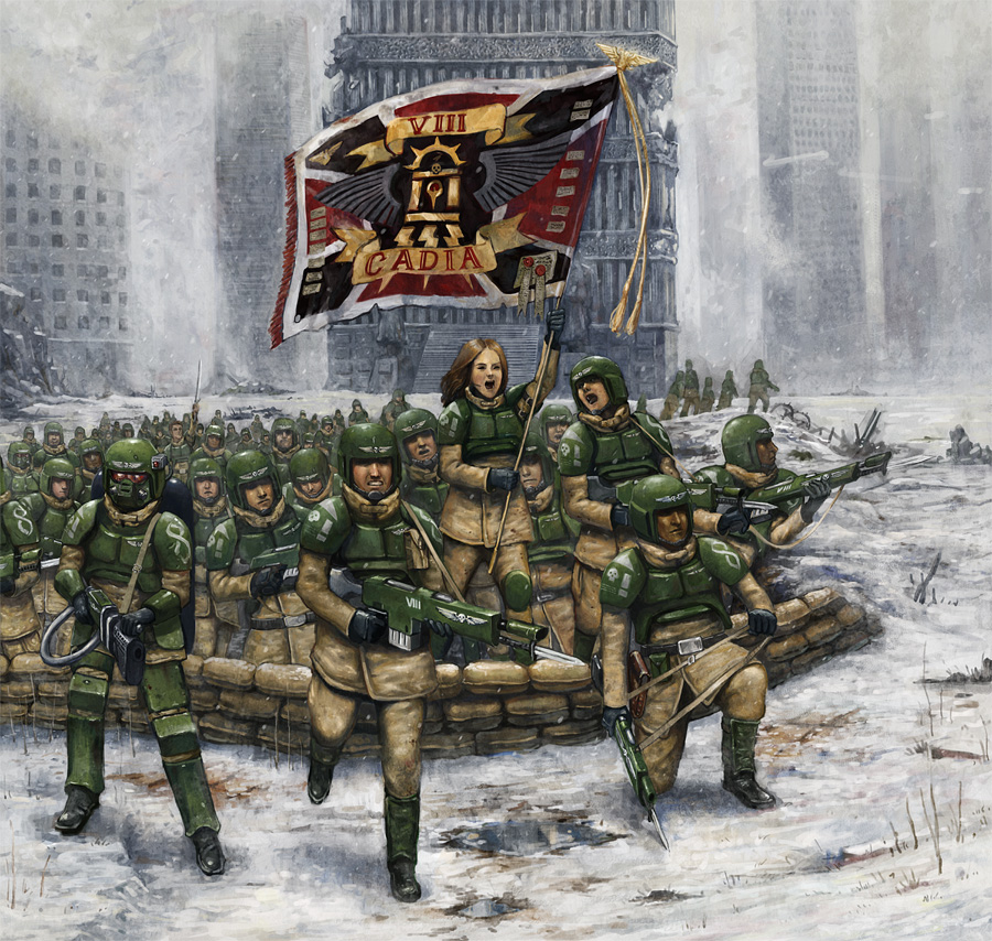 Sisters of Battle - Nouveau patch pour les modèles de la Garde Impériale