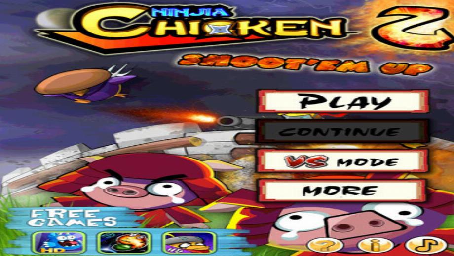 Ninja Chicken 2: Shoot’em Up HD