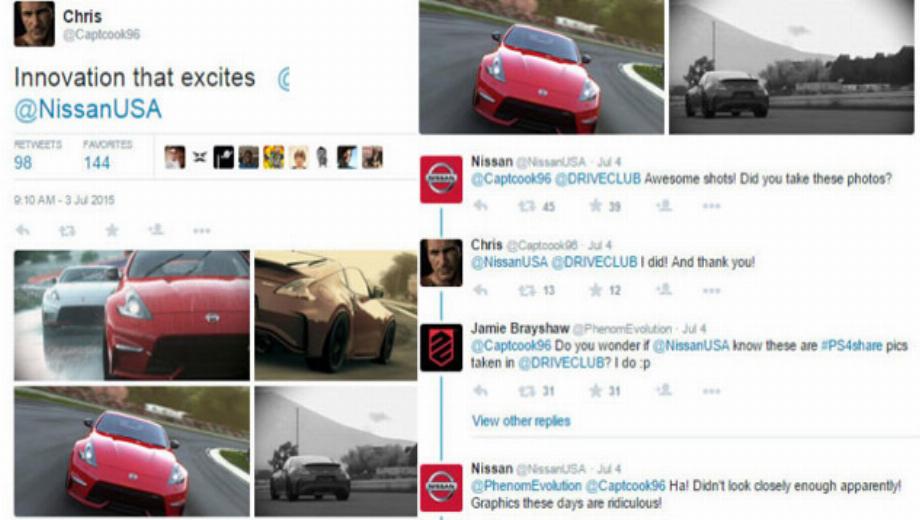 Driveclub fan tricks Nissan into thinking screengrabs are real cars