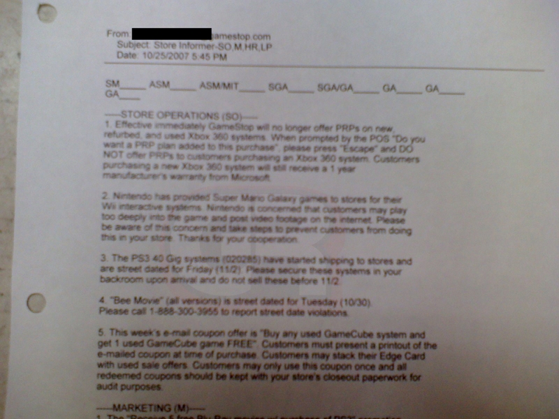GameStop Won’t Offer Xbox 360 Extended Warranty