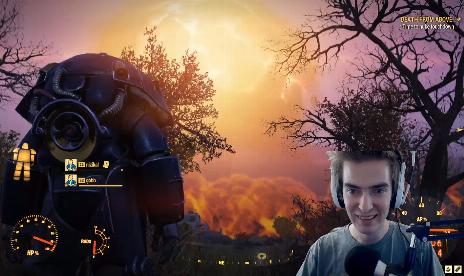 Watch a Fallout 76 streamer launch the first (and last) beta nuke