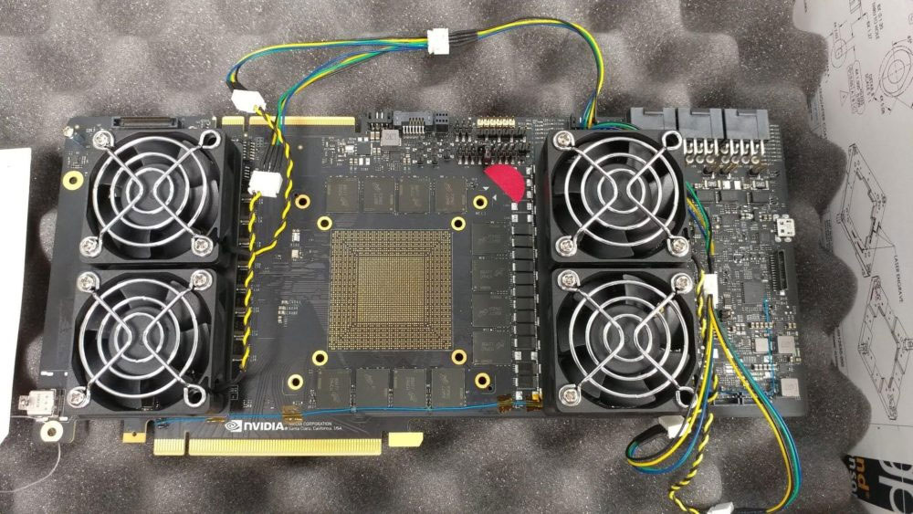 Nvidia engineering sample points to next-gen GDDR6 usage