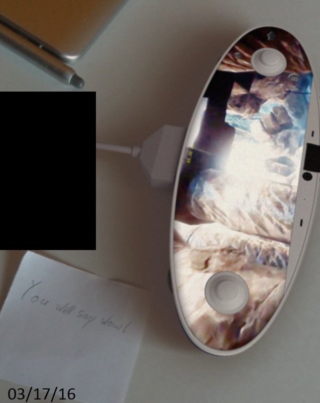 Yup ! Ces fuites sur la manette de la NX sont toutes fausses