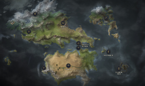 League of Legends lore cemented in official map