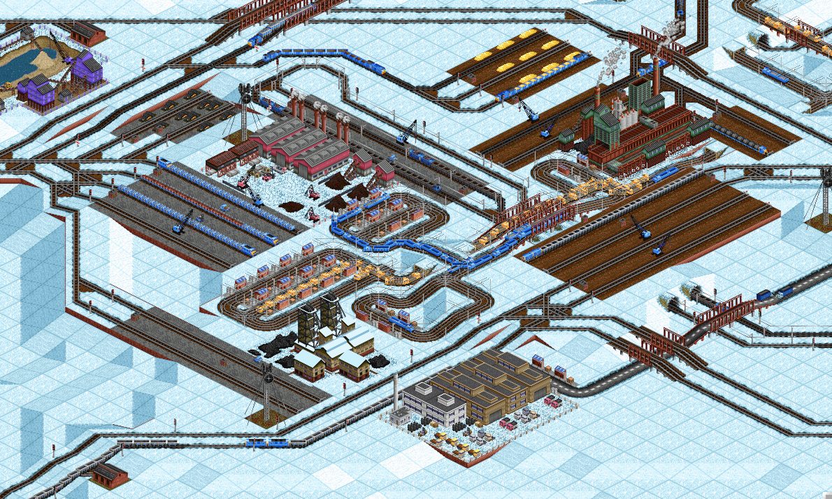 Open Transport Tycoon kommt auf Steam