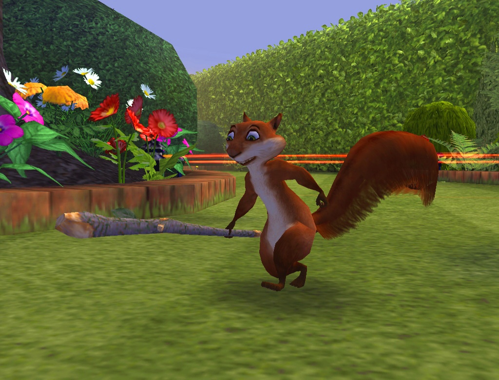Over the Hedge - Minispiel Range Driver 1 freischalten