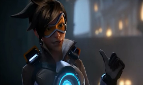 Overwatch has animated shorts for character backgrounds