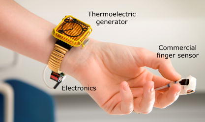 Researchers Utilize Body Heat To Power Up Handhelds