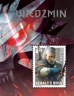 The Witcher Gets Immortalized On Polish Postage Stamps
