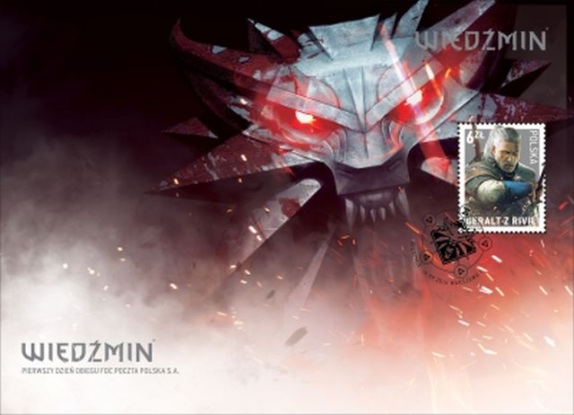 The Witcher Gets Immortalized On Polish Postage Stamps