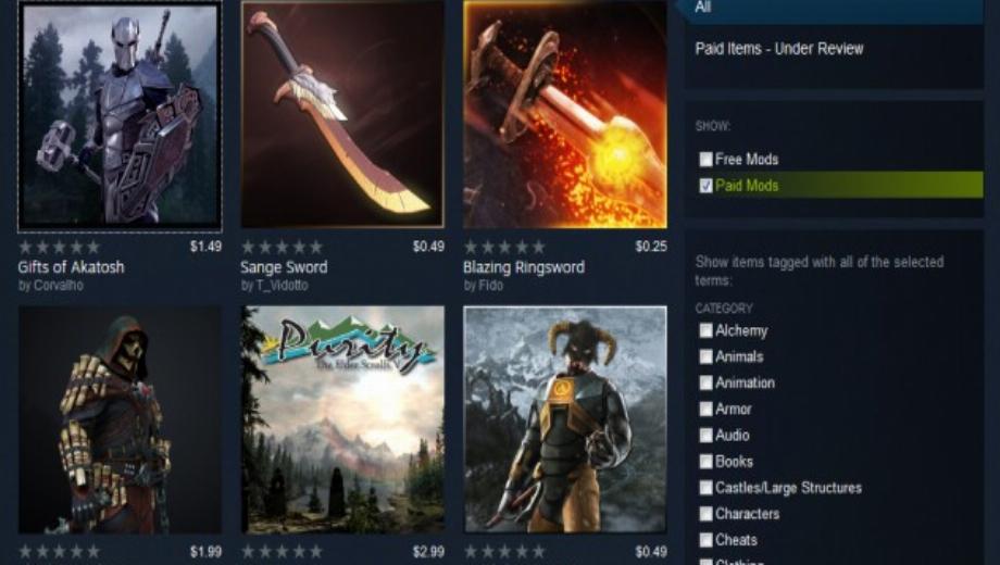 Valve still considering paid-for mods
