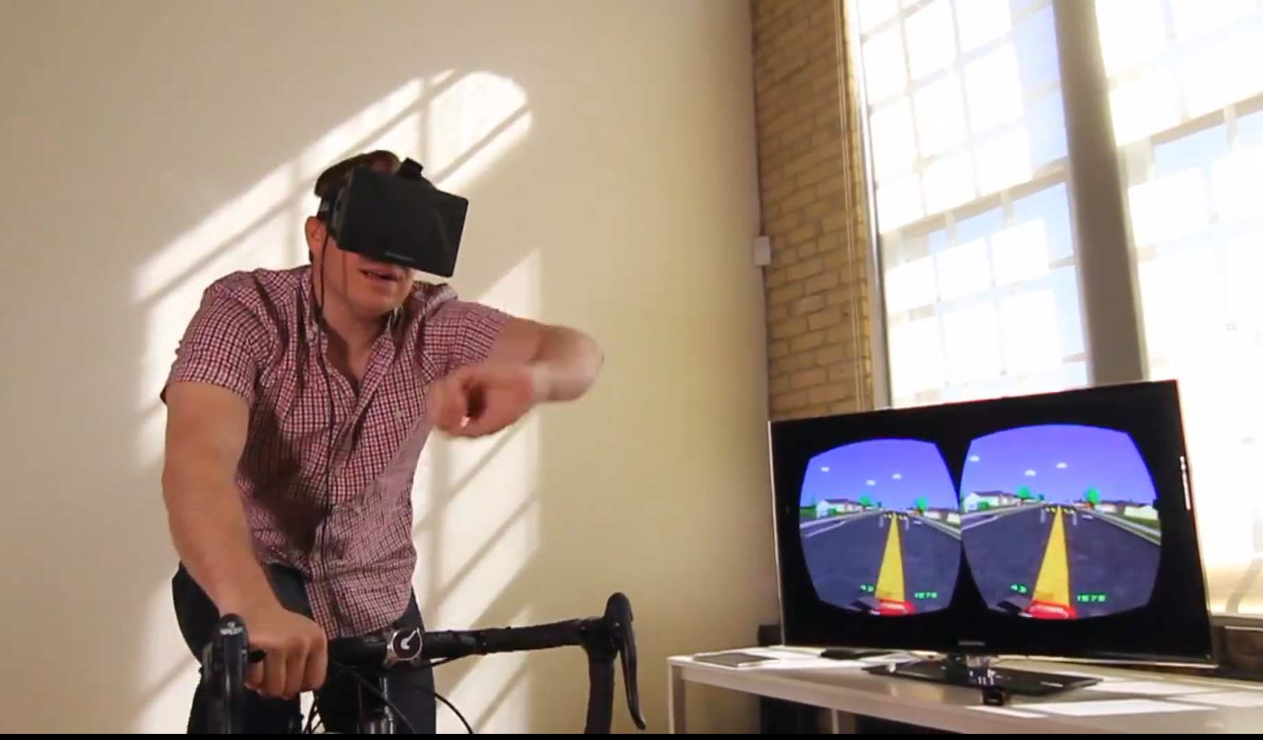Oculus Rift PaperBoy sieht toll aus