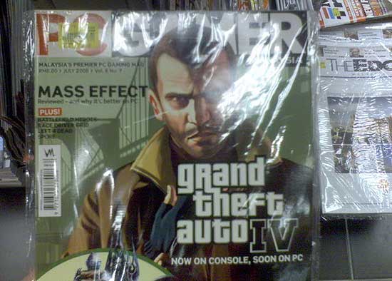 Una revista de videojuegos malaya confirma GTA IV PC