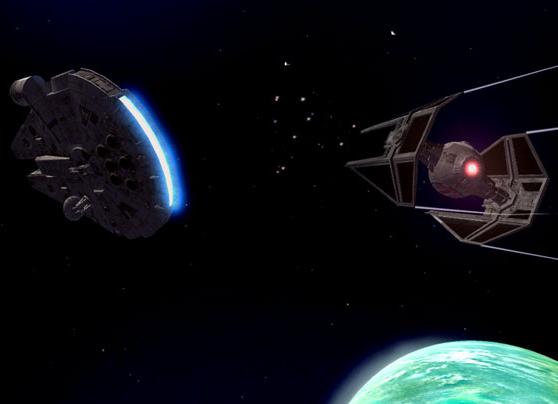 Star Wars-Galaxien erreichen Lichtgeschwindigkeit