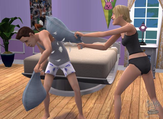 Sims 2 University Ships