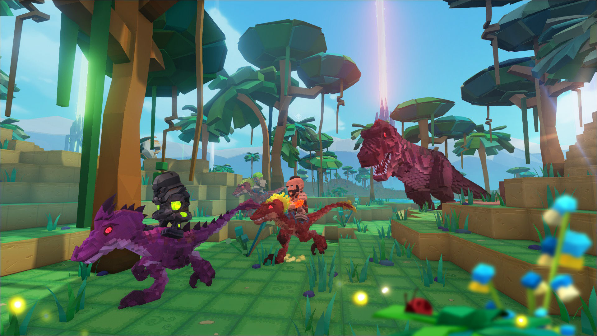 PixArk ist ein Minecraft-ähnliches Survival Evolved-Reiming