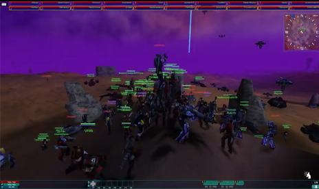 Here’s the last minutes of Planetside 1’s servers