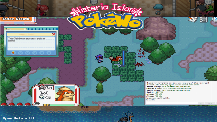 Poke Wisteria Roleplay Juego completo gratis