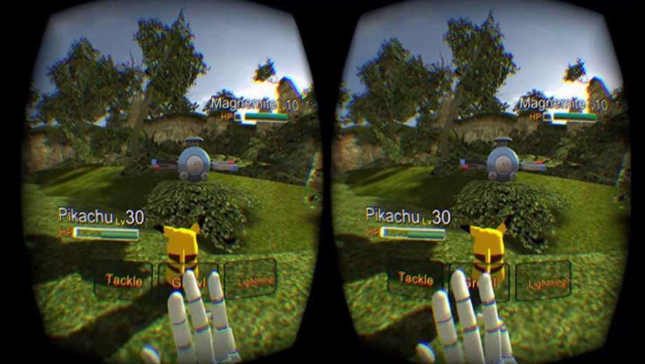 Pokemon now available in VR