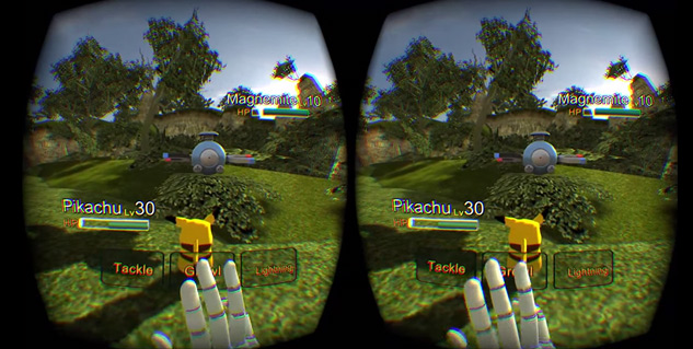Pokemon now available in VR