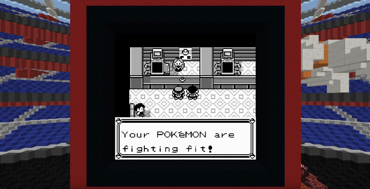 Pokémon Rojo ya es totalmente jugable en Minecraft
