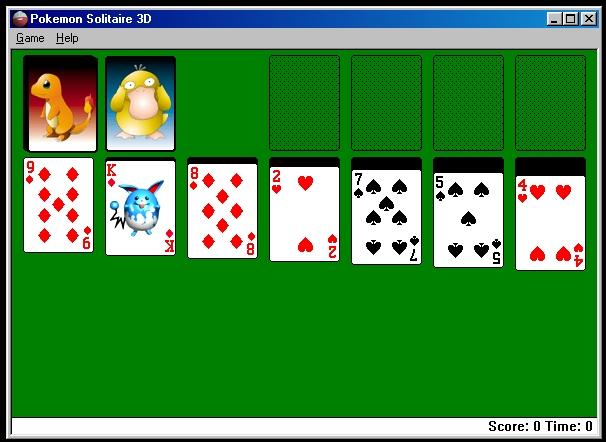 Pokemon Solitaire 3D