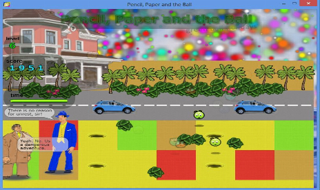 Pencil Paper and the Ball: Green Ball Holidays Free Full Game