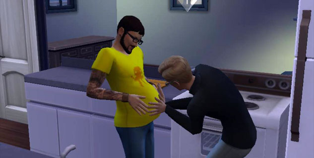 Sims 4 male pregnancy bug patched out… or was it?