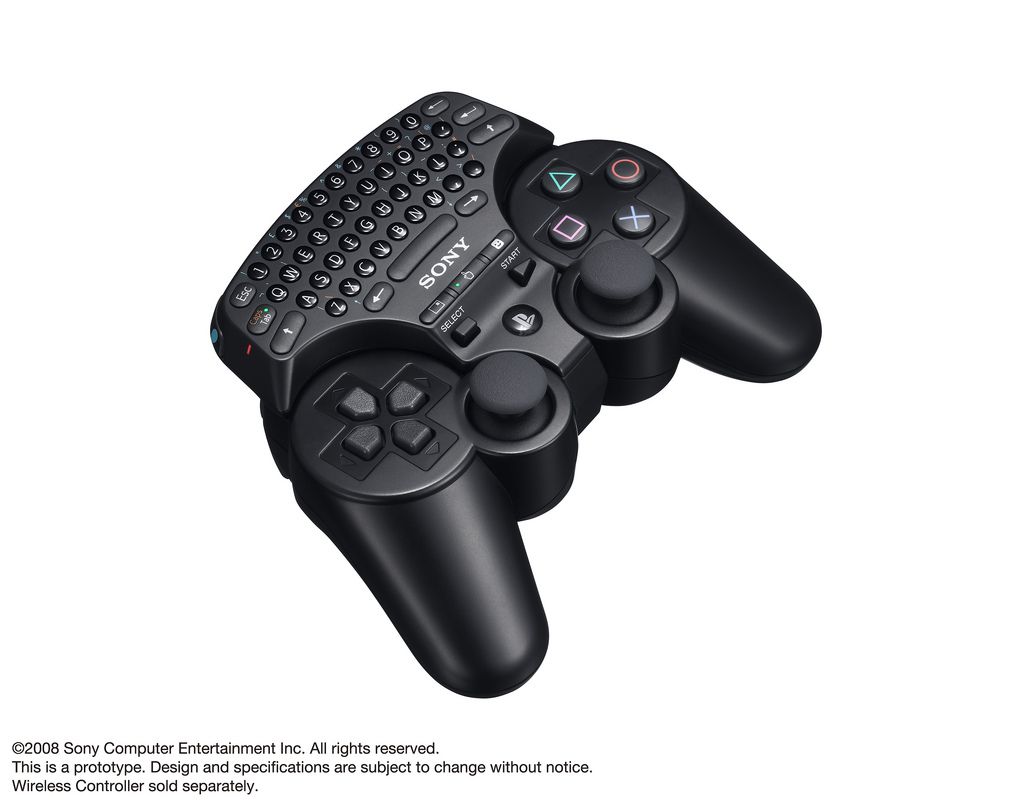 Wireless Keypad For PS3 To Be Introduced This Holiday Season