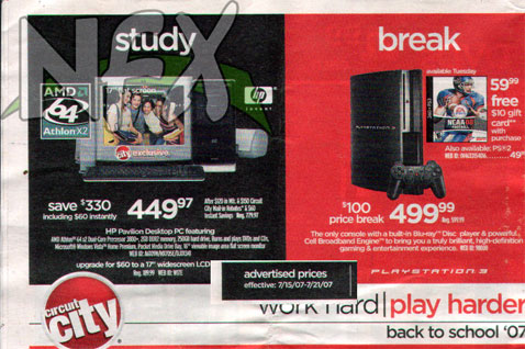 Playstation 3 $100 Price Drop Next Week