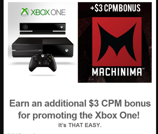 Microsoft Secretly Paying YouTubers To Promote Xbox One