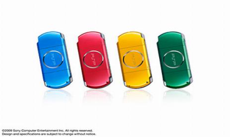 Sony Introduces Carnival Colors To PSP