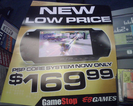 PSP Core down to $170