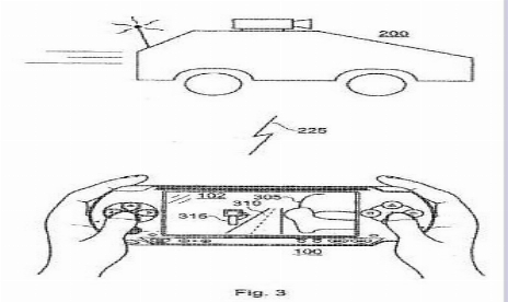 Sony Patents PSP-Controlled Spy Car