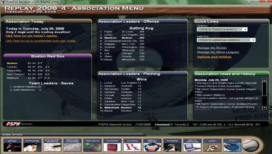 PureSim Baseball 2007 v1.75 Free Full Game