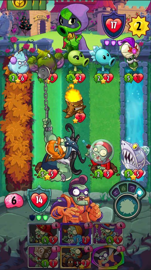 Pflanzen vs. Zombies Helden