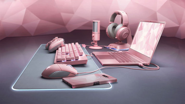 Razer’s new Quartz range offers same hardware in new pink shell