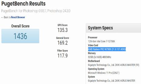 New AMD Radeon Pro W7900 GPU workstation card spotted
