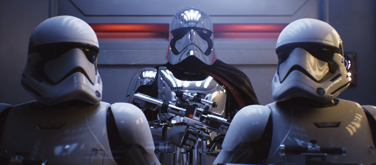 Un equipo $120K+ renderiza una escena realista de Star Wars con raytracing