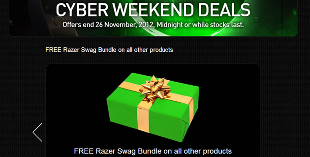 Razer kündigt Preissturz am Cyber Weekend an