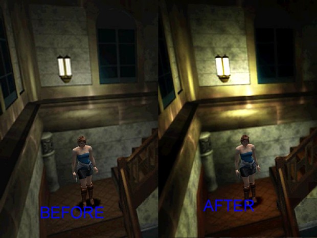 Resident Evil 3 Environmental Graphics Mode