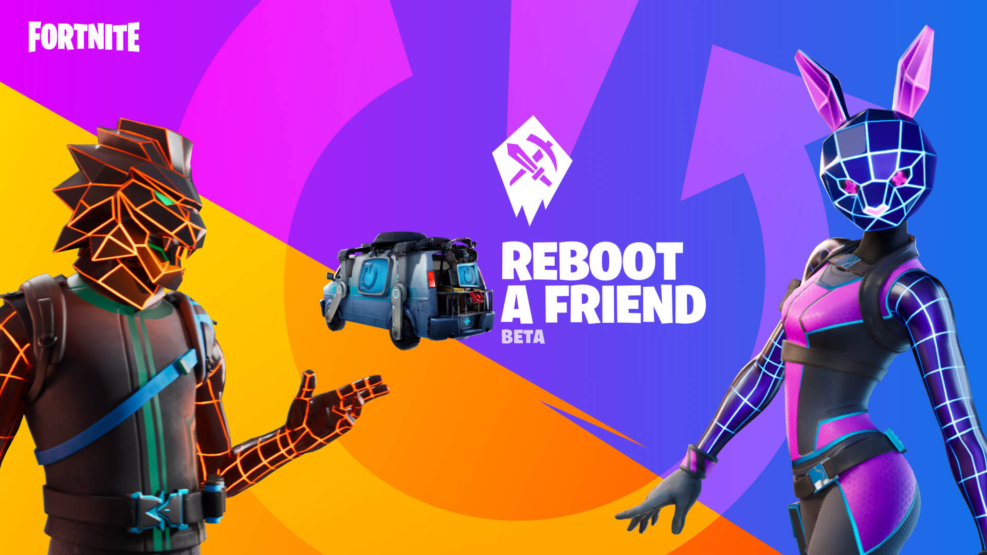 Bring your friends back to Fortnite to unlock cool rewards
