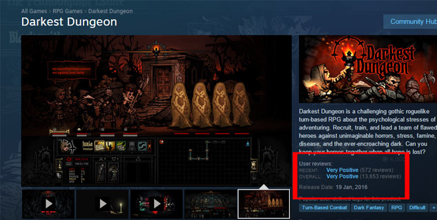 Steam bevorzugt jetzt neue Rezensionen