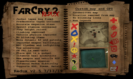 Far Cry 2 Redux v2.5.6 Completo