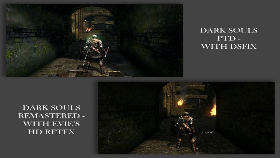 Dark Souls “Evie’s Ultra HD” texture back makes the game look like new