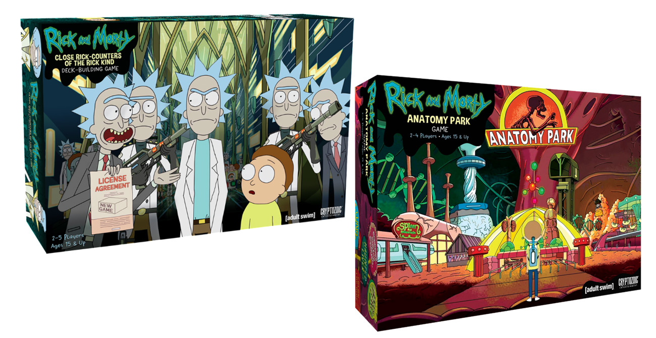 Rick and Morty bekommt zwei Brettspiel-Veröffentlichungen